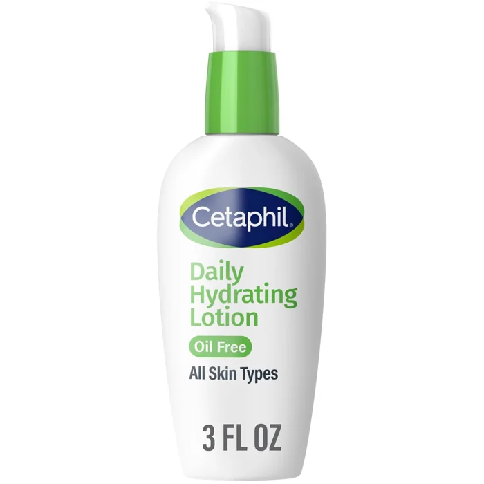 Cetaphil Daily Hydrating Lotion, oil free, 3 fl oz pump bottle