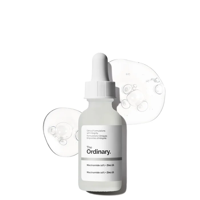 The Ordinary Niacinamide 10% + Zinc 1% serum, 30 ml dropper bottle