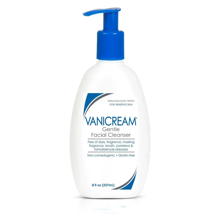 Vanicream Gentle Facial Cleanser, 8 fl oz pump bottle